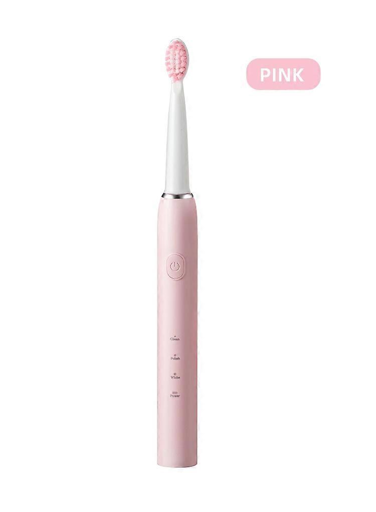 Electric Sonic Toothbrush USB Charge Rechargeable Adult Waterproof Electronic Tooth 3 Brushes Replacement Heads Soft Bristle