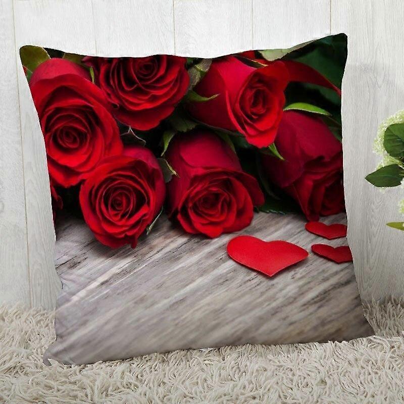 Tryck örngott Soffa Kuddfodral Designstil -1327