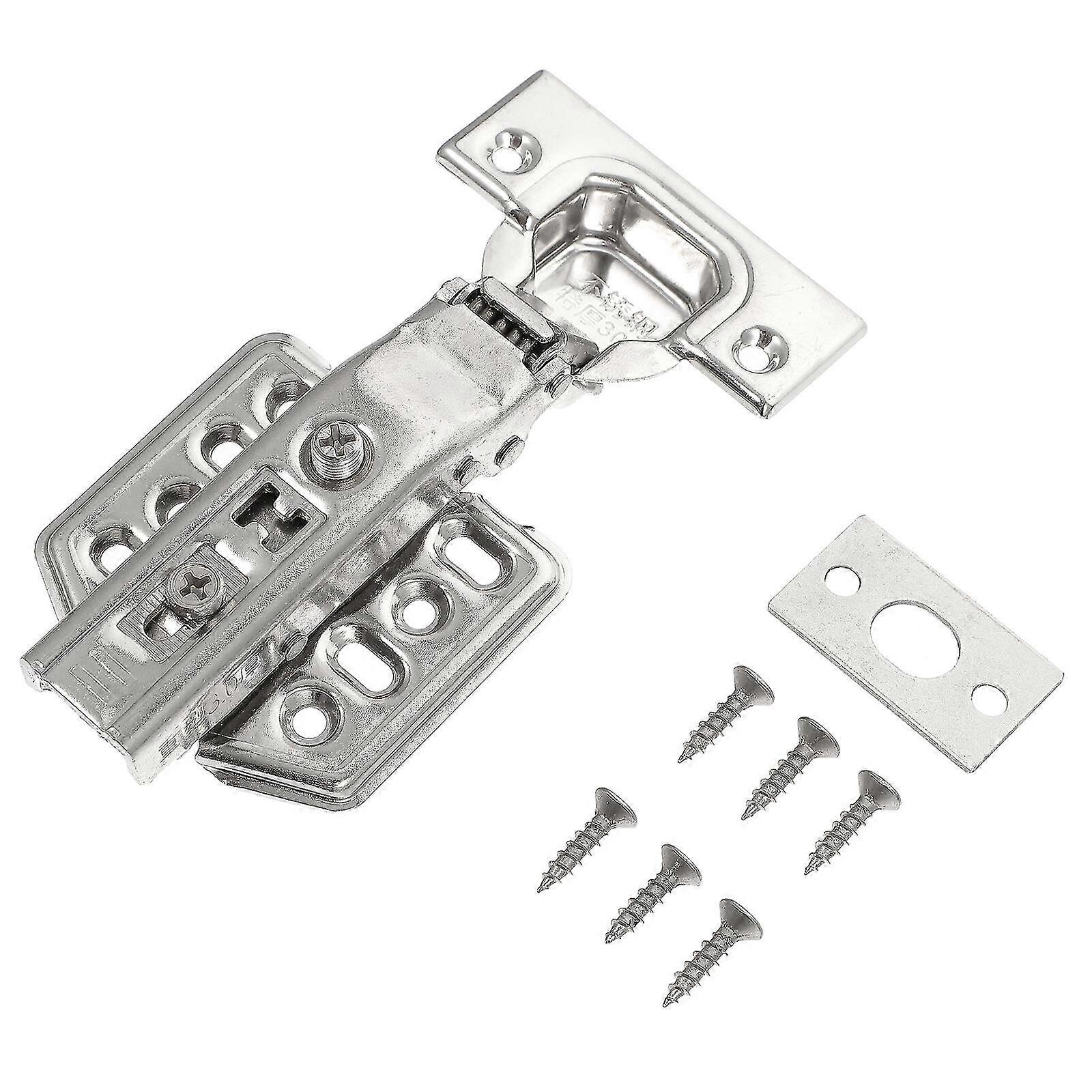 2 Pcs Cabinet Door Hinge Silent Hinges Door Hinge Buffer Hinge Cupboard Hinges Thickened Hinge
