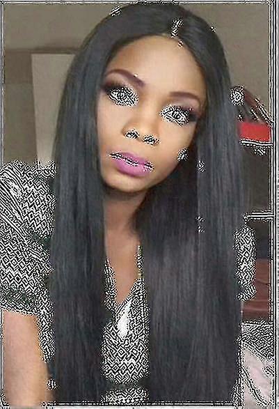 Long Bangs Straight Perruque Femmes Composent