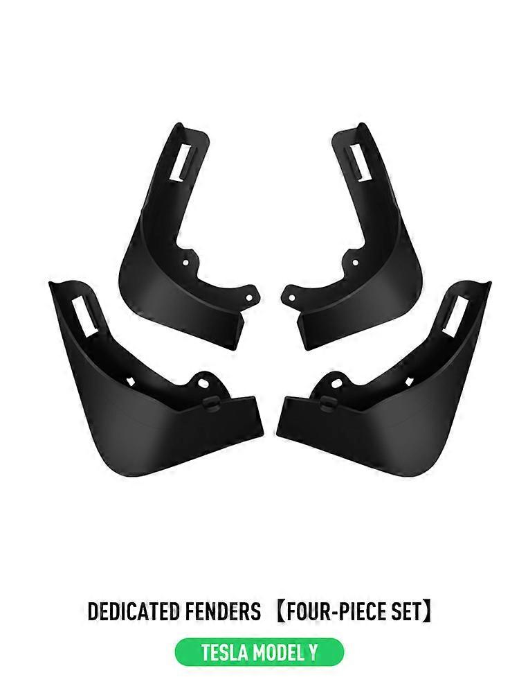עבור טסלה מודל 3 2023 מודל Y Guard מגיני בוץ עבור מכונית טסלה דגם 3 דגם Y 2022 אביזרי מגן בוץ פנדר גלגלים