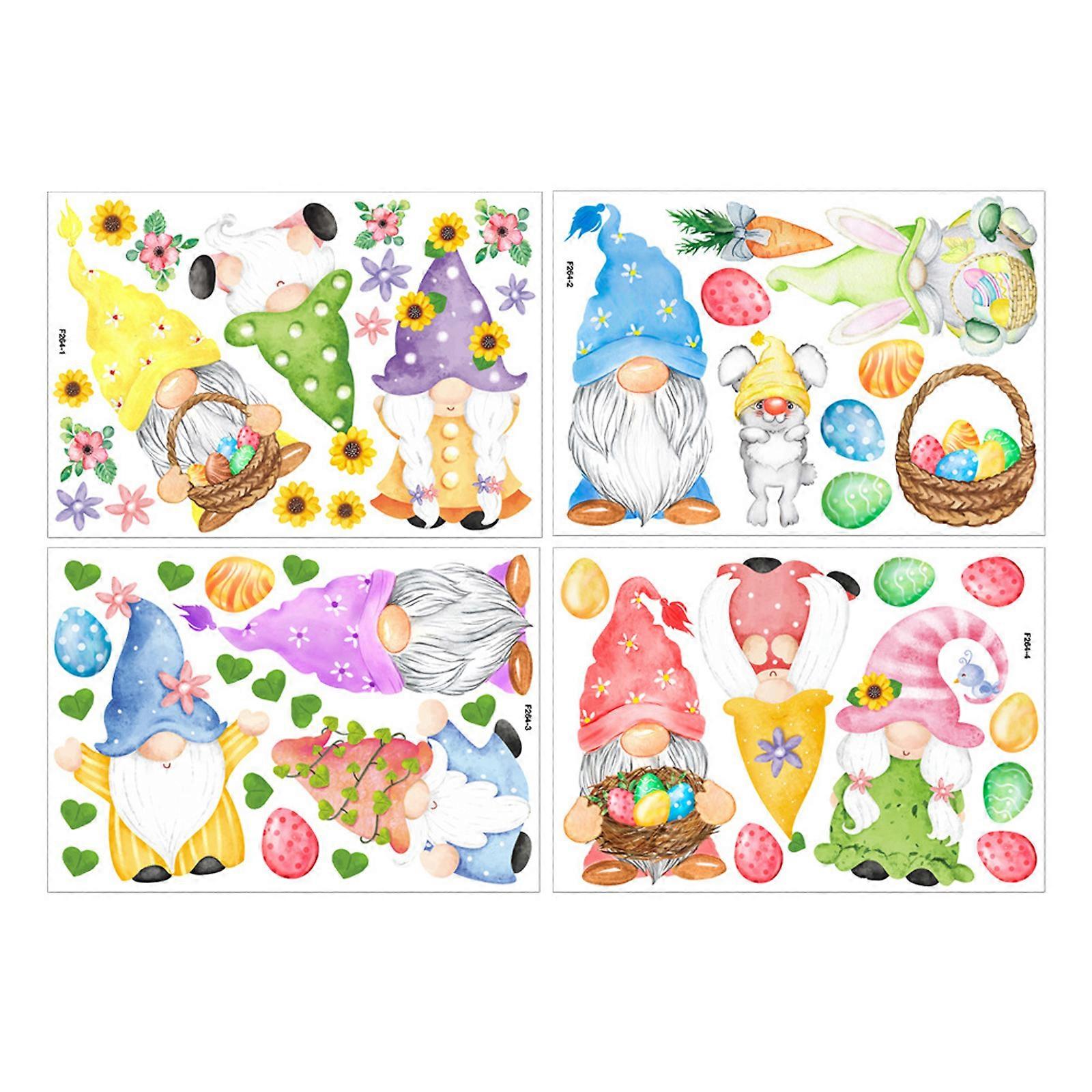 20%-off Easter Bunny Sticker Easter Bunny Window Decal Easter Egg Sticker Gifts