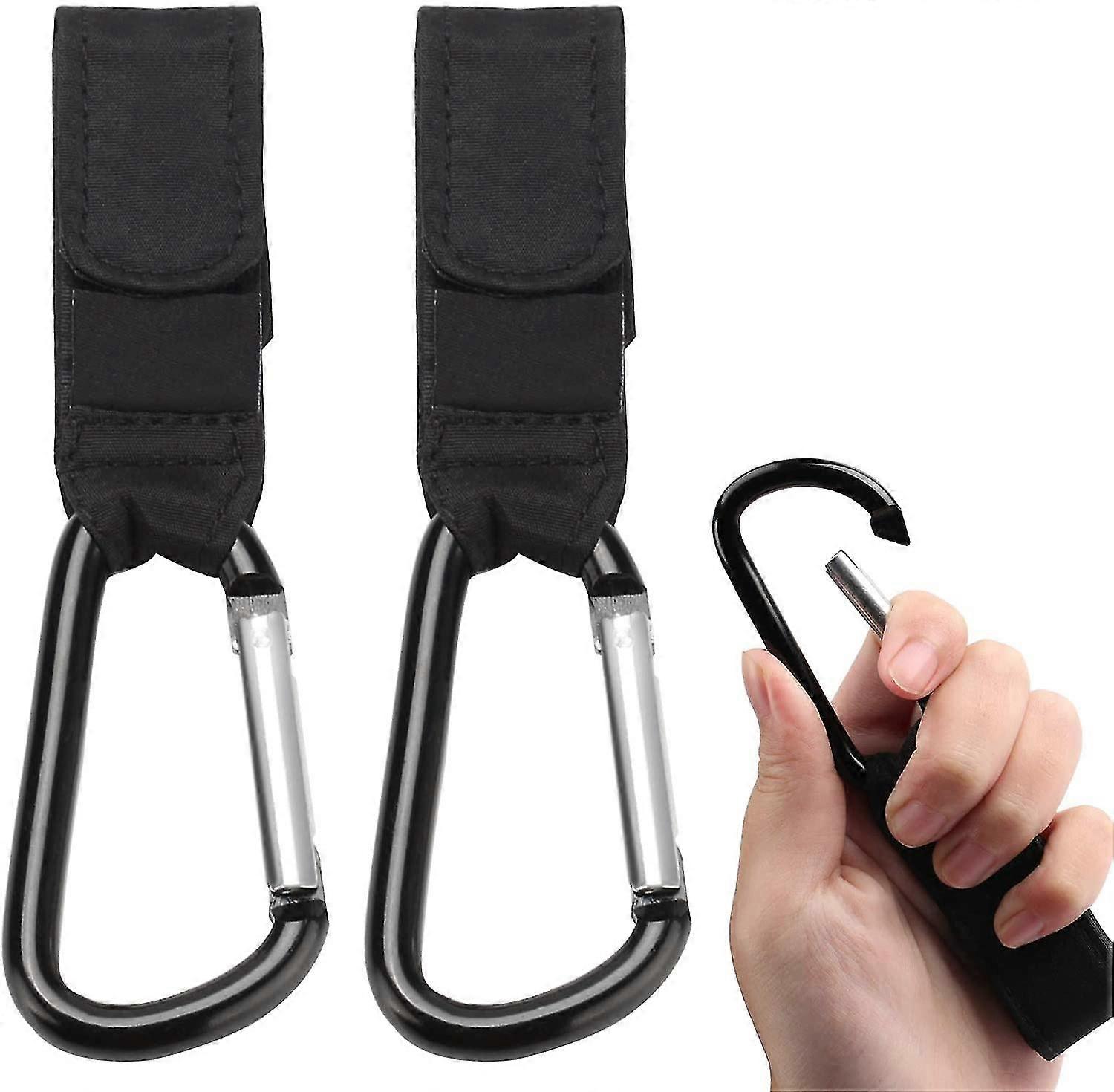 2pcs Stroller Clip (black)