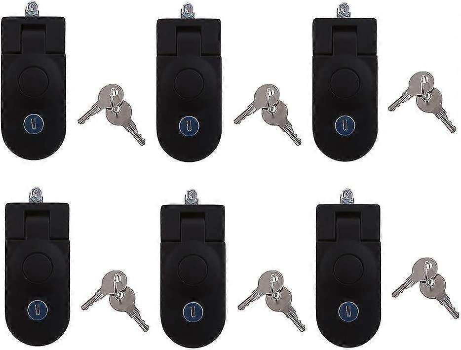 6pcs Zinc Alloy Sealed Large Lever Actuated Compression Lock
