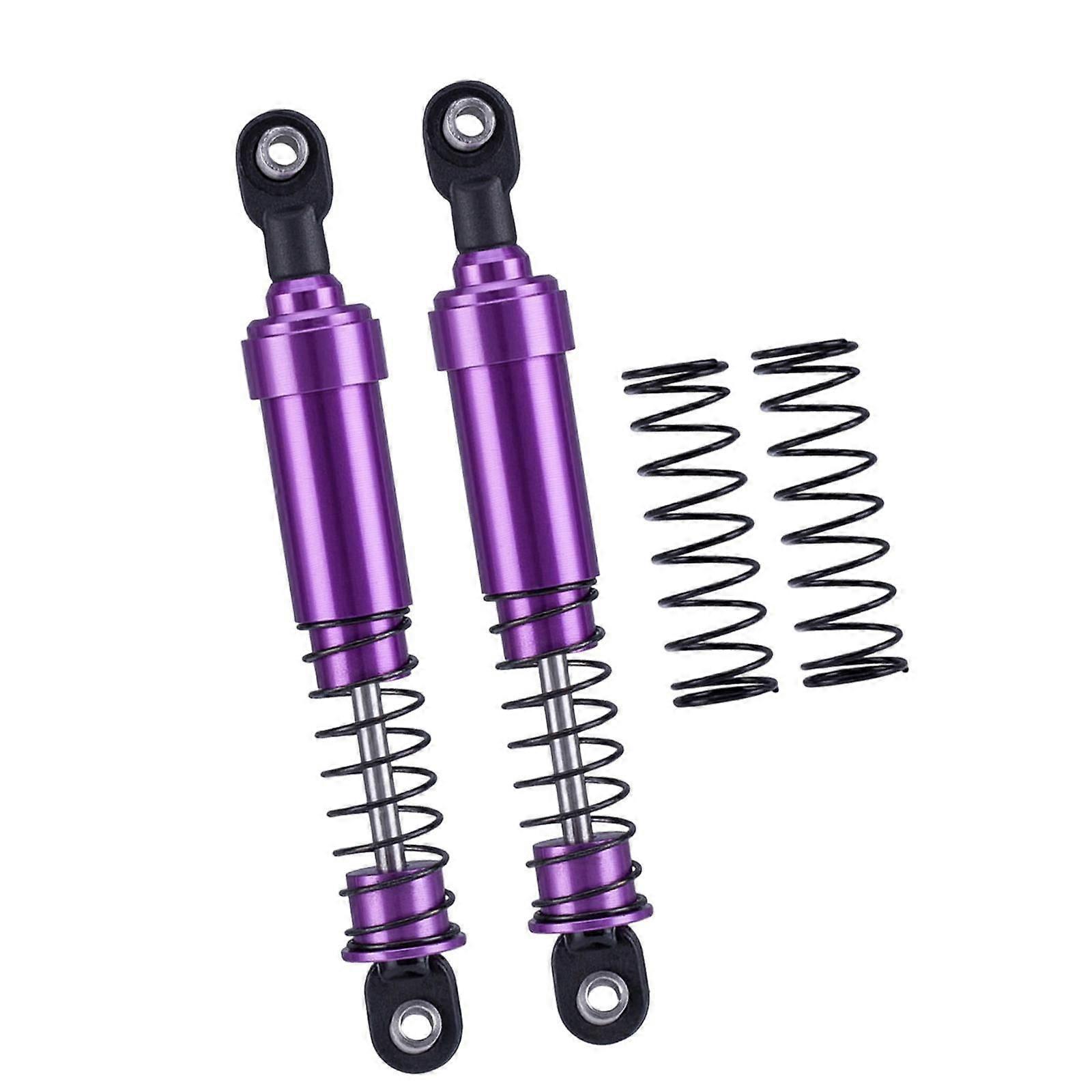 RC støddæmper opgraderingssæt Reservedele til Lcg SCX10 1:10 køretøjer lilla