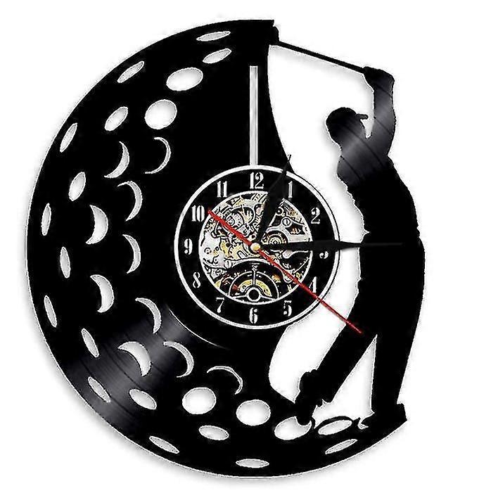 Golf Vinyl Record Wall Clock