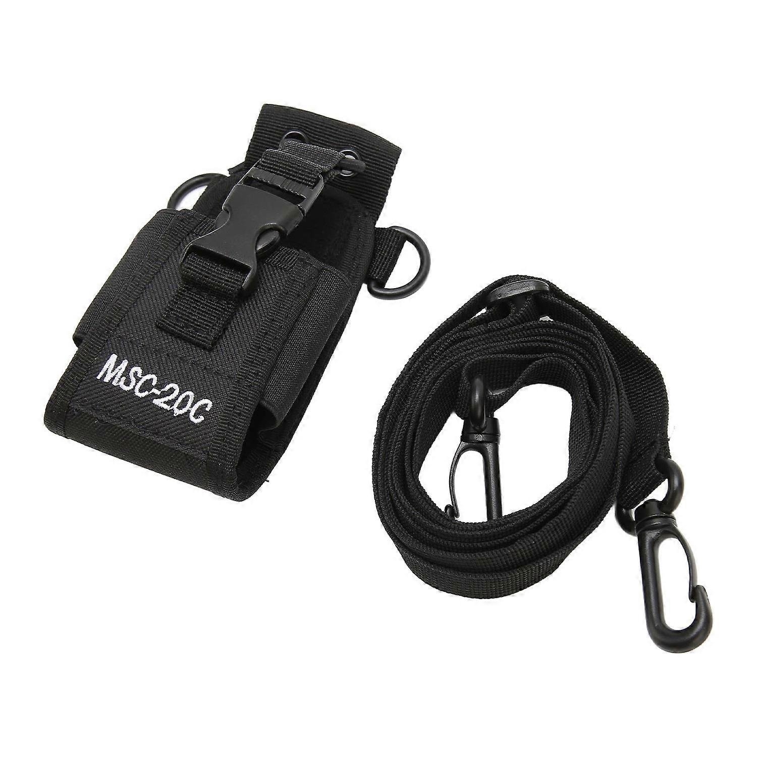 Walkie-Talkie-Halterung, leicht, tragbar, universell, Nylon, Funktasche für 2-Wege-Radio MSC 20C
