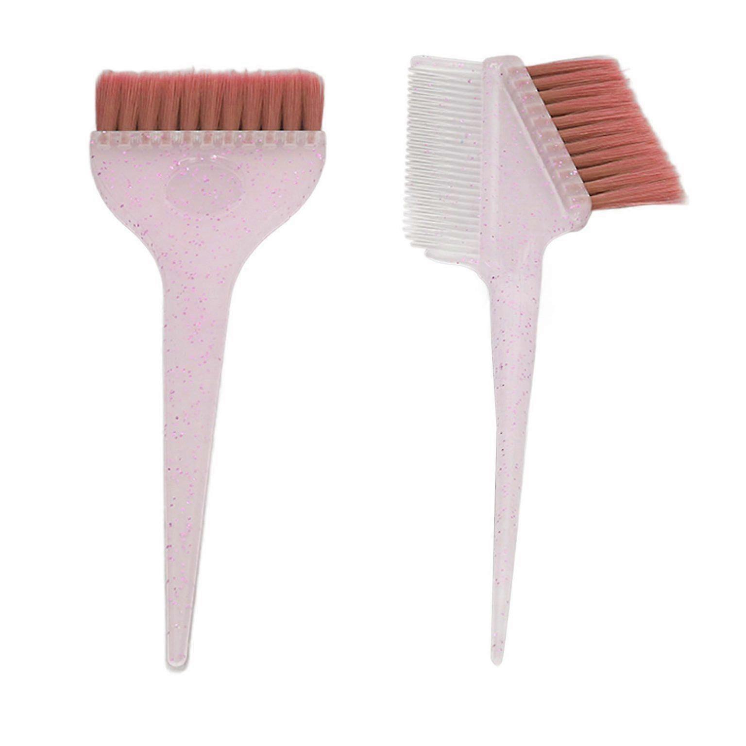 2pcs Soft Nylon Hair Dye Brush and Comb Applicator Set