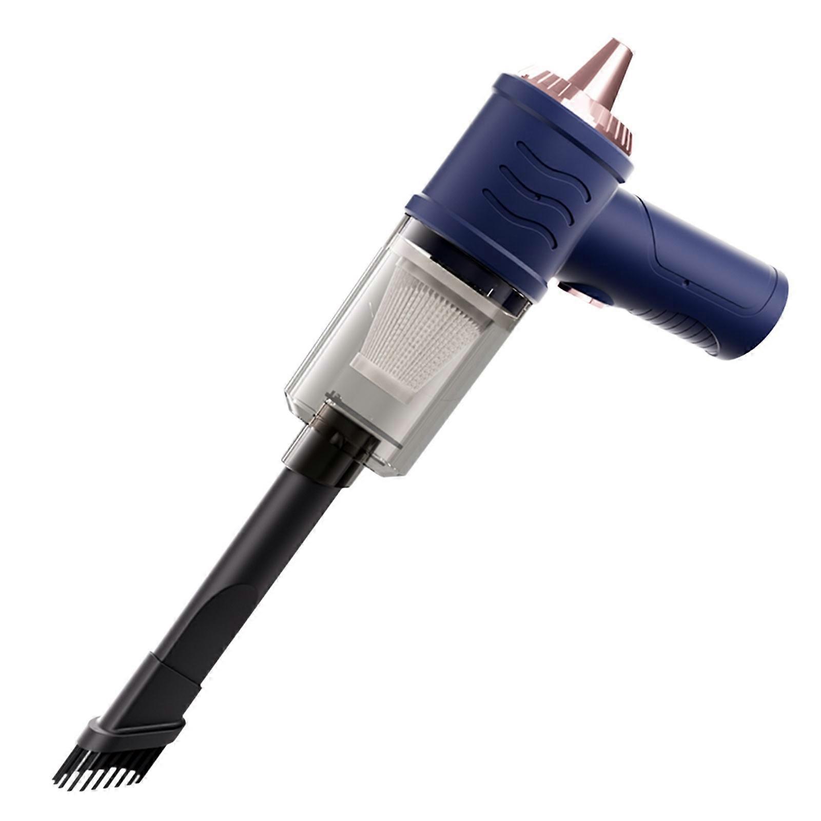 Wireless Car Mounted Vacuum Cleaner With High Suction Power For Both Blowing And Suction Handheld Portable For Both Car And Home Multifunctional