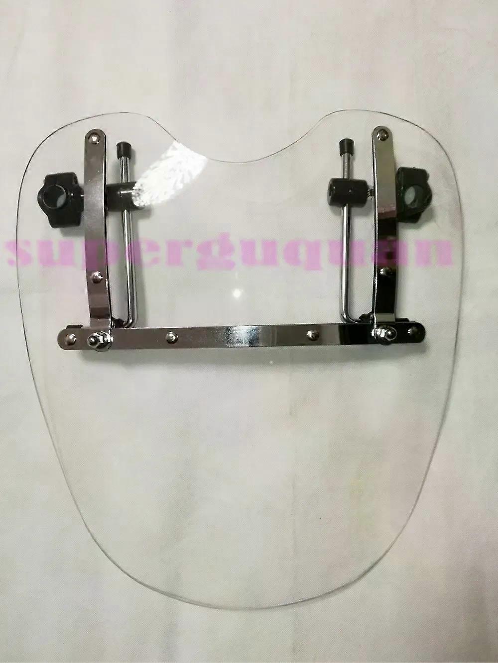 New compatible for Davidson Freewheeler Dyna Forty Eight With 7/8" or 1" Handlebar,Moto Windshield Windscreen 19"x17" MAXP