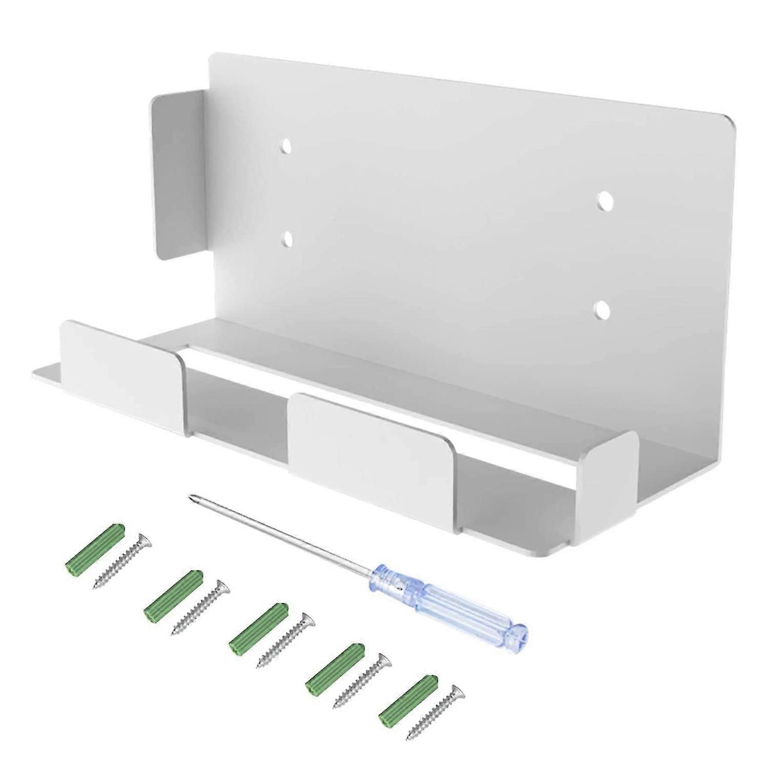 Game Console Wall Mount Fixing Stand Ventilation Hole Design Space Saving for with Screw and Screw Tool