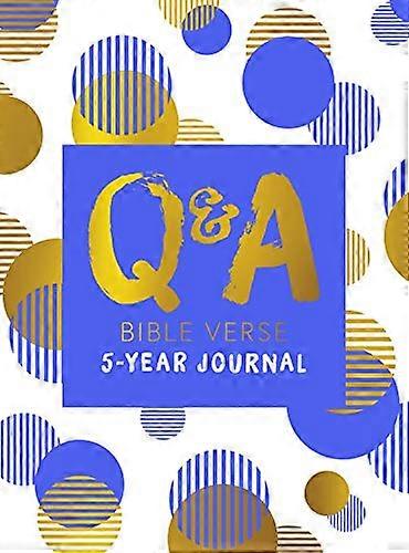 Q & A Bible Verse 5 Year Journal Blue Edition