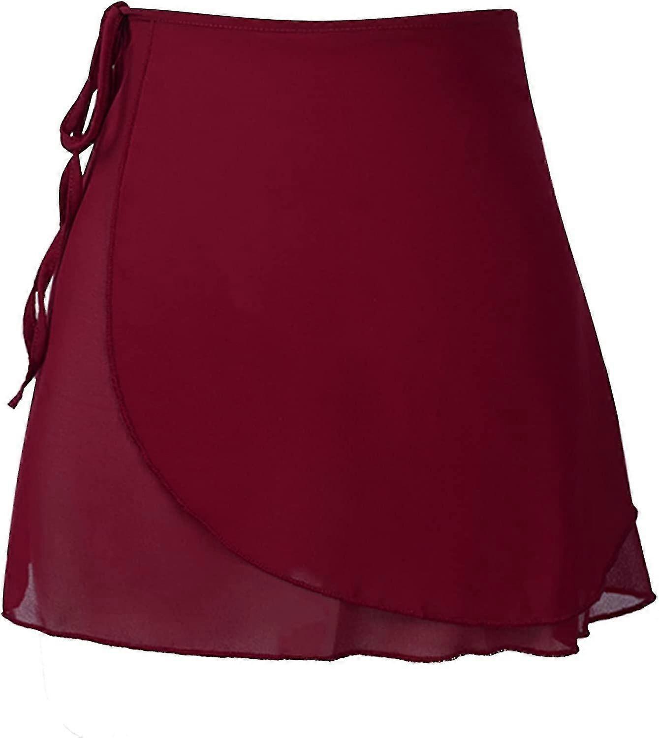 Bale Sarma Etek.şifon Kızlar Bale Etek.Kadınlar İçin Elastik Bel Dans Etek Üzerine Pull S-2xl