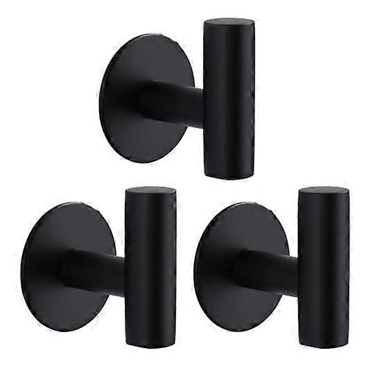 3Pcs Storage Hooks Punch Free Strong Load-bearing Wall Hooks Easy to Install Clothes Towel Hangers Home Supplies