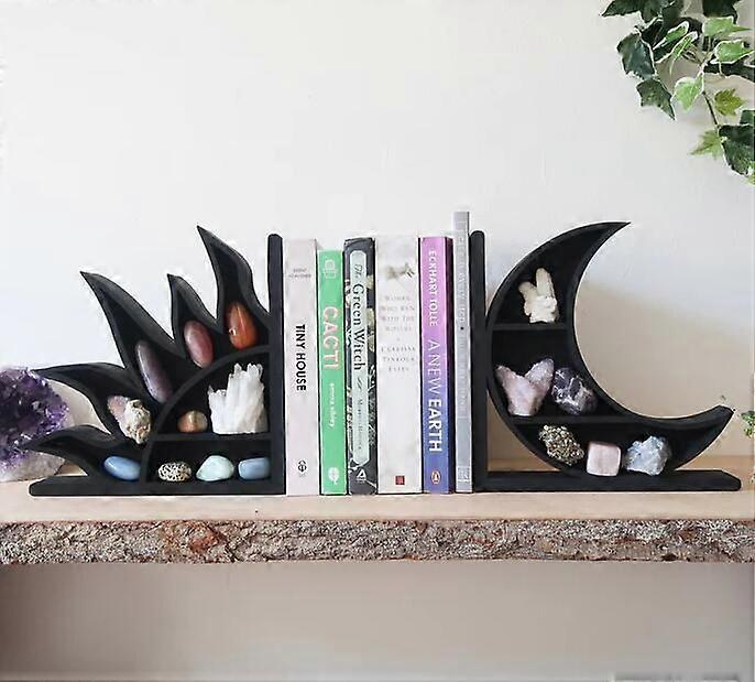 Sun & Moon Bookends Black_Special Gift