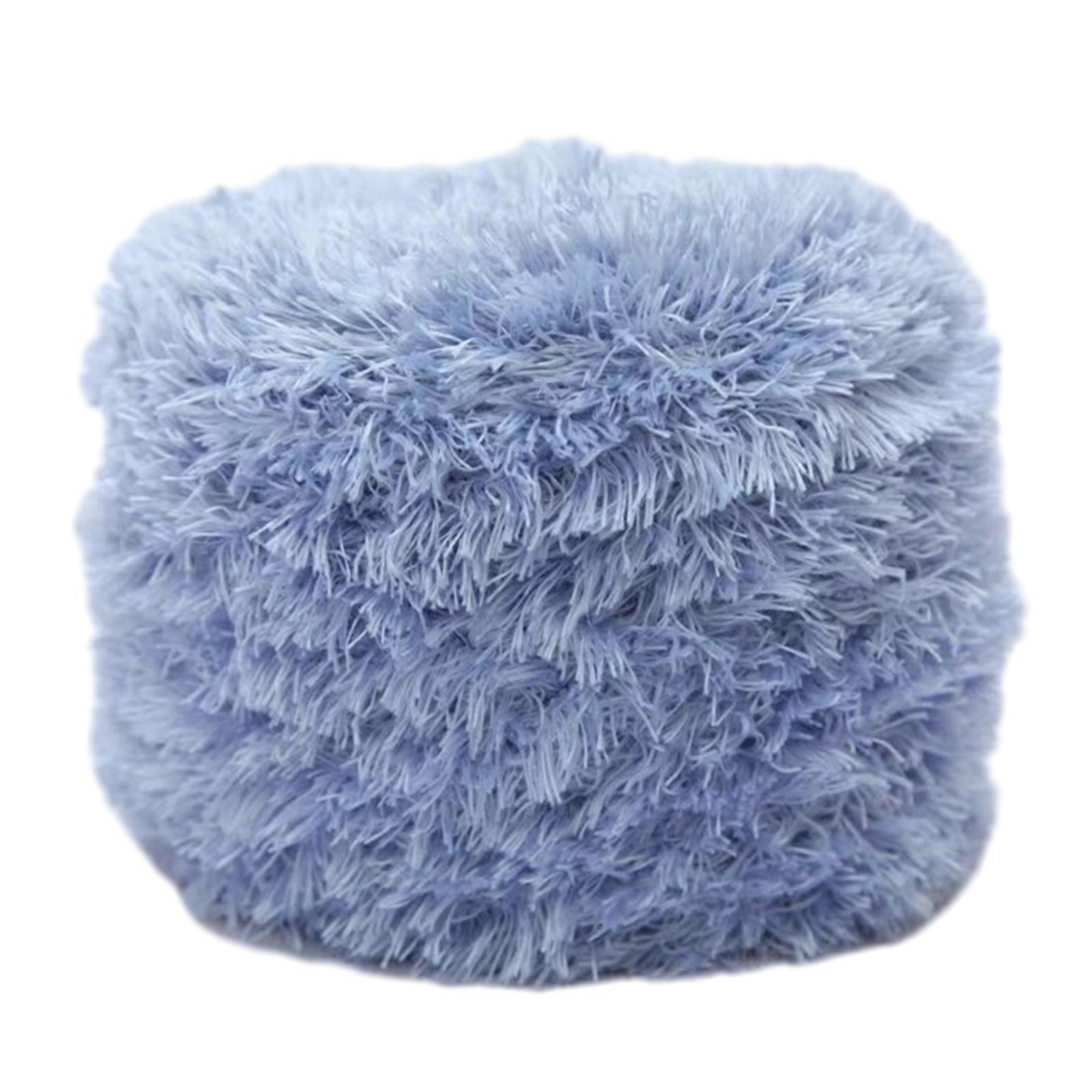 Plush Kniting Yarn for Hand Knitting Blankets, Soft Big Blanket Yarn Hand Knitting Wool Crochet Yarn  9