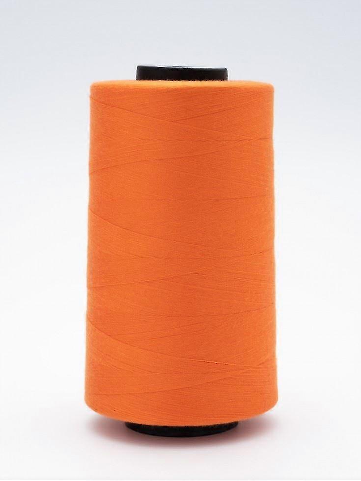 Dark Orange Sewing Thread Cones 4500 Meters Per Unit