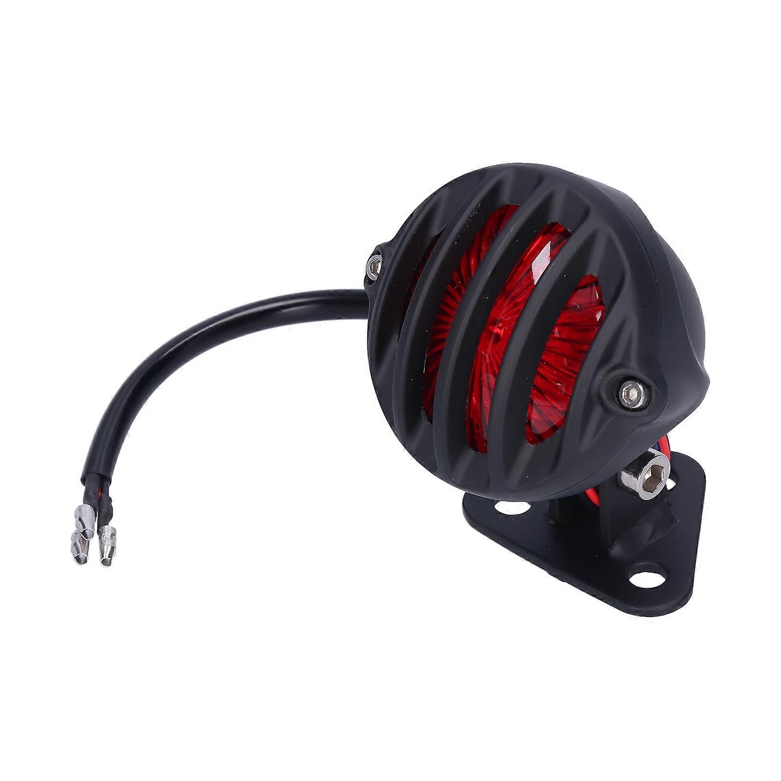 Universal tail light for motorcycle with LED brake function
