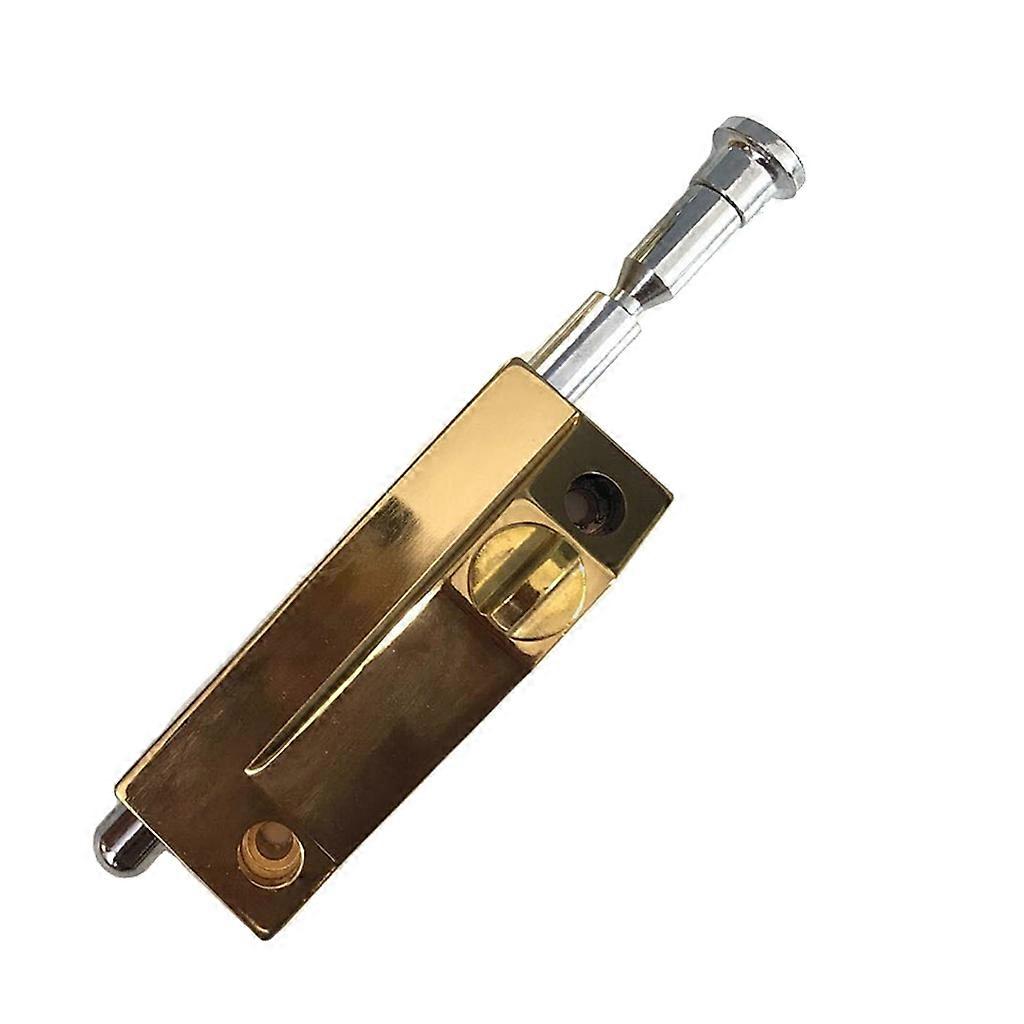 Rustproof Solid Sliding Lock Zinc Alloy Door for Latch Gate Safety Bolt for Latch Revolving Glass Door Spring for Latch Titanium