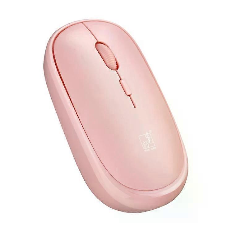 Wireless Mouse-1600 DPI,4 Keys,2.4G,Universal for Notebook/Desktop-Pink ZGB Pink