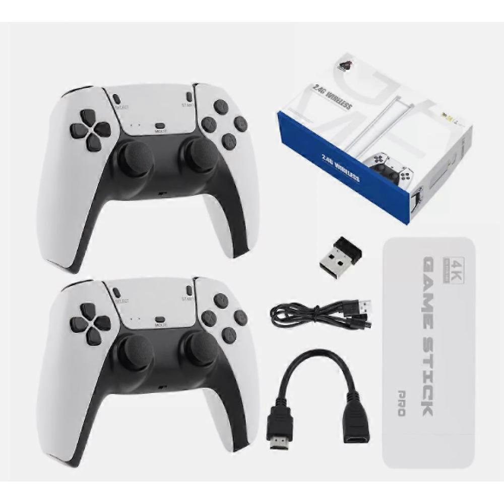 40000+ 4K HDMI TV Video Game Stick Console di gioco retrò con 2 controller wireless