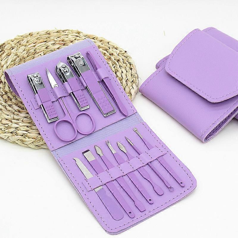 12 in 1 Purple Convenience Tools Cutting Nails