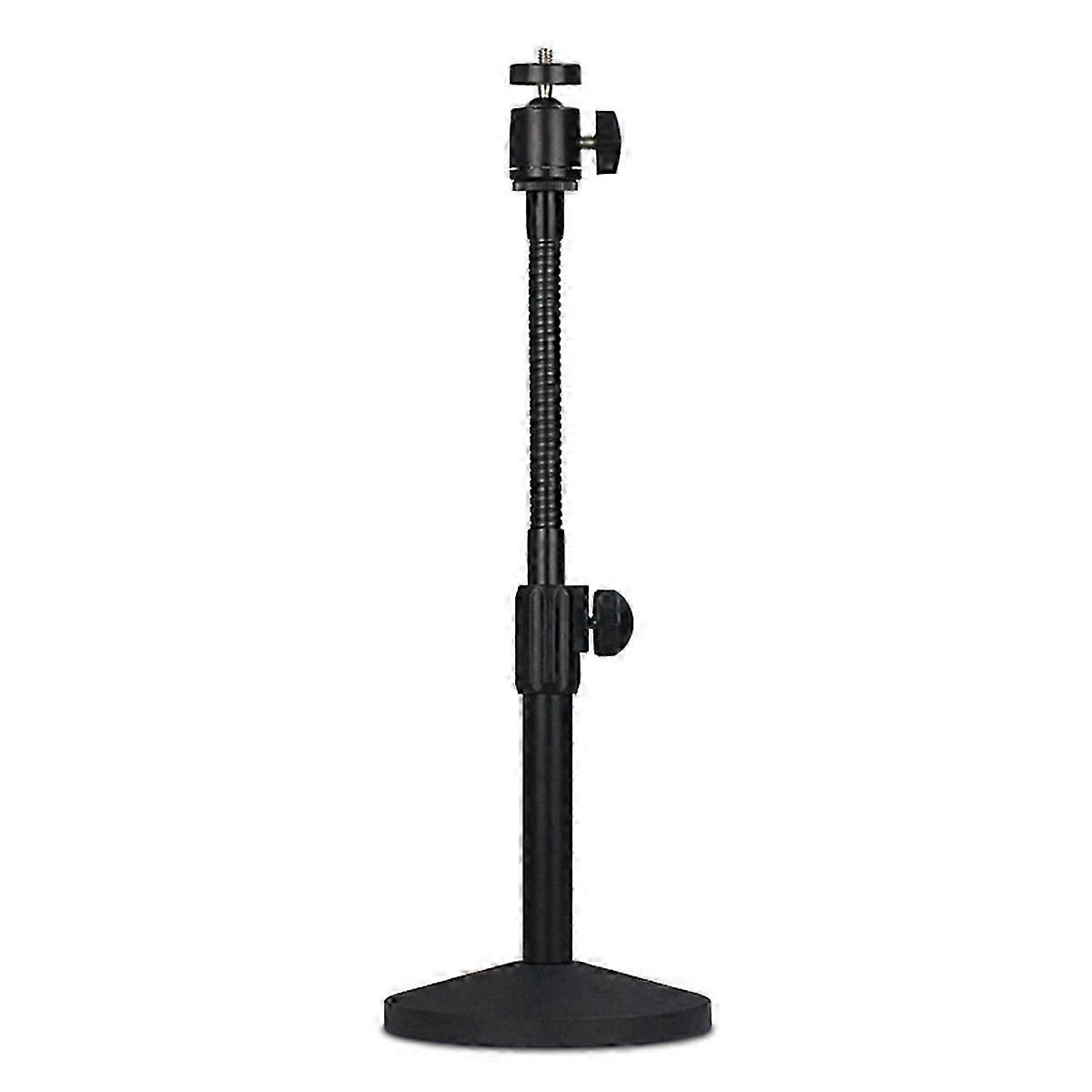 Adjustable Metal Desk Tripod Stand for Desktop Webcam with Sturdy Mount Base