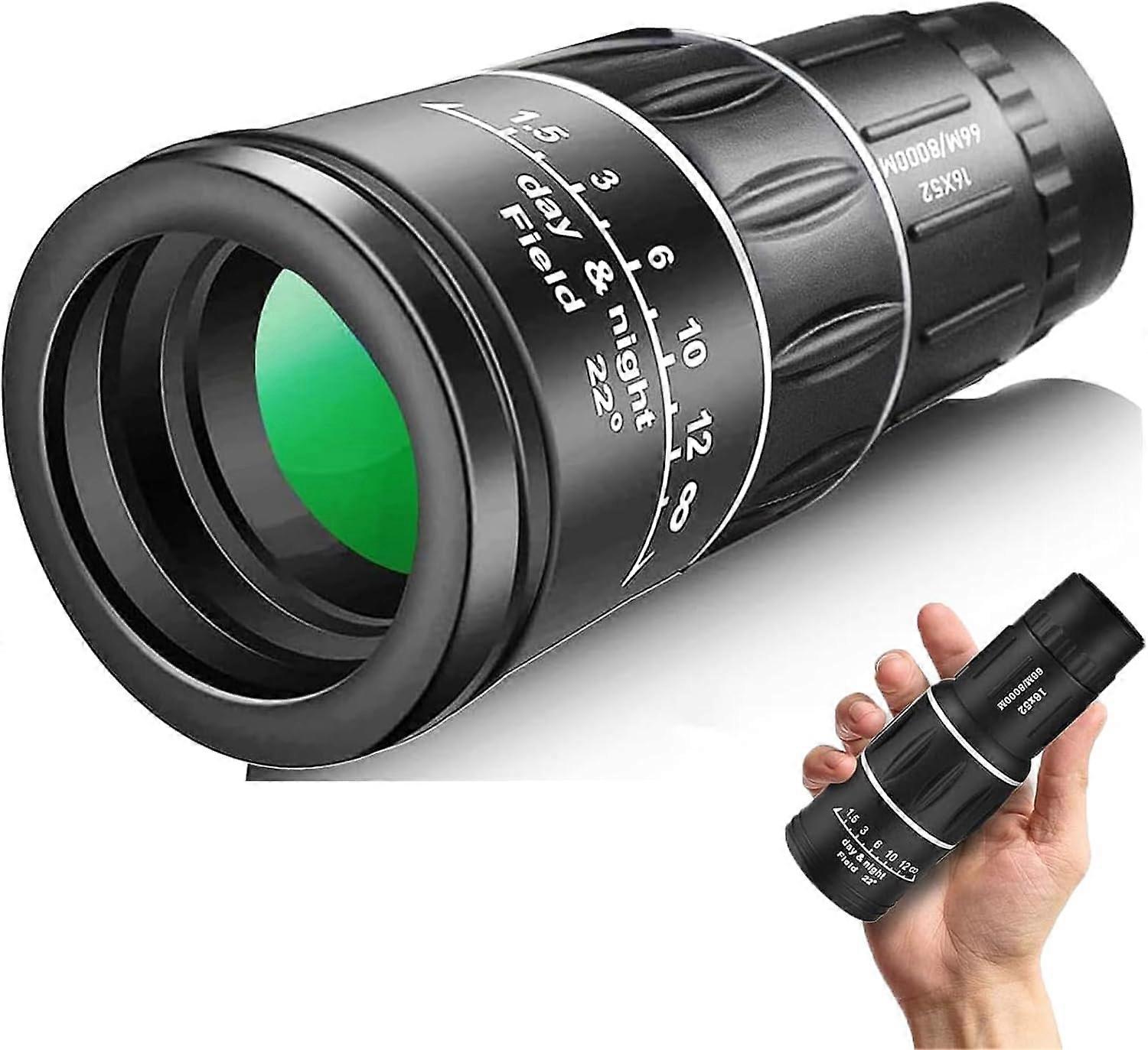 Mini Monocular Telescope, 11x42, Birthday Gifts for Men, Dad, Him, Husband, Teenager, BAK4 FMC Prism Scope