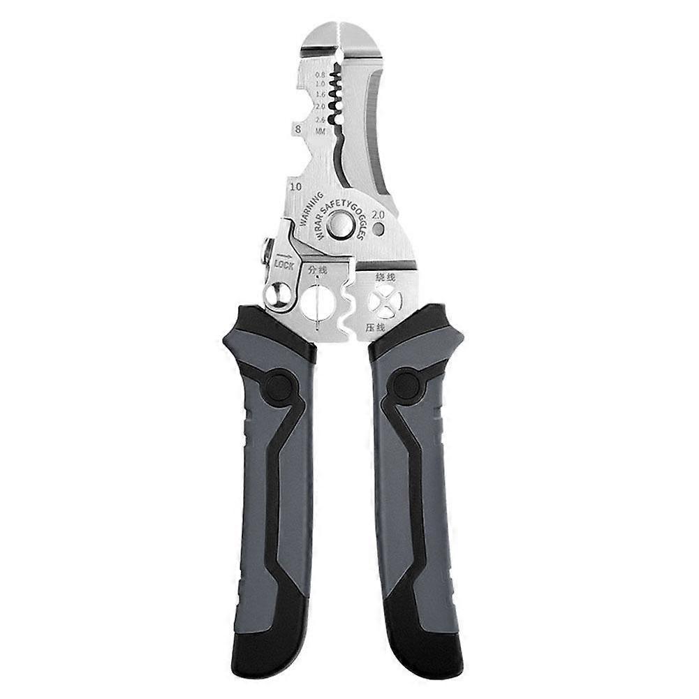 18 In 1 Foldable Wire Stripper,Wire Crimper Electrician Tool,Multifunctional N E