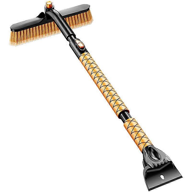 Car, truck, SUV, extended snow brush with ice scraper for L31 to 39 inches. 360 ° rotating