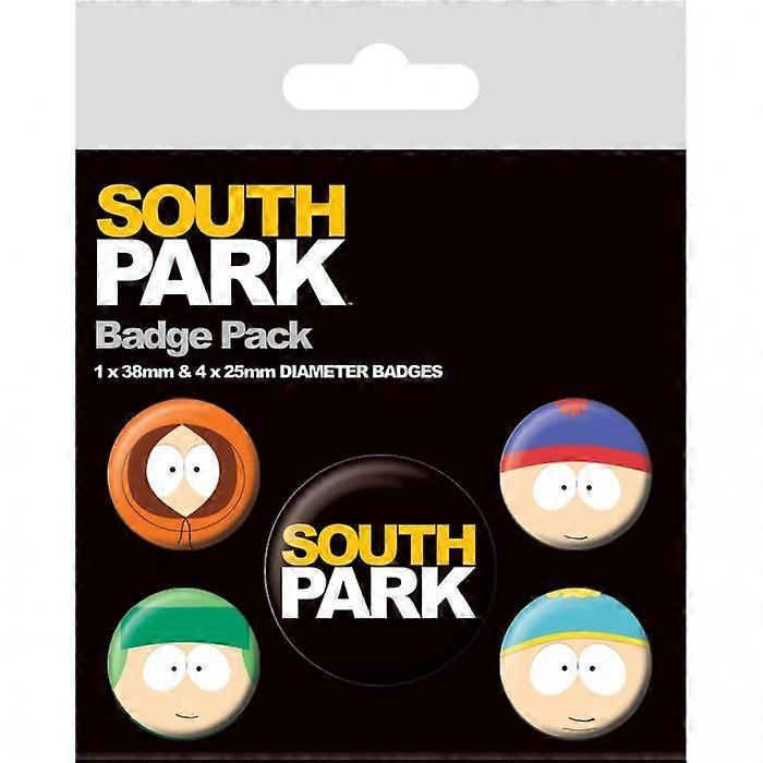 South Park Faces-emblem (5-pack)
