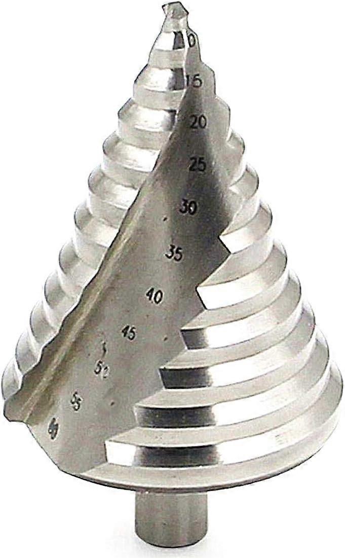 Profi HSS Step Drill Bit - Spiral Peeling Cone Drill Bit Set 6-60mm