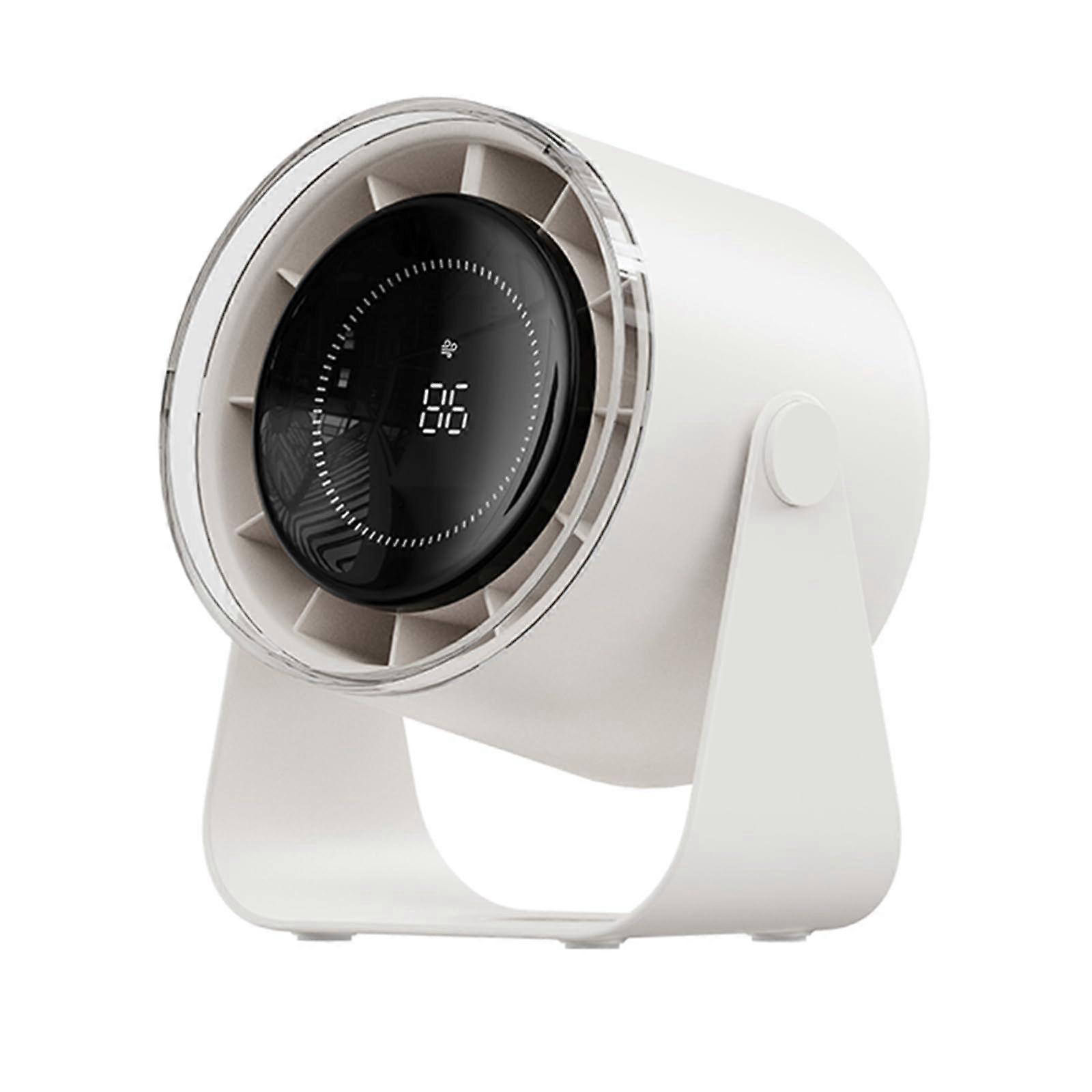Rechargeable USB Fan 3600mAh Battery, Powerful Quiet Desk Fan with Strong Airflow for Home and Office Cooling