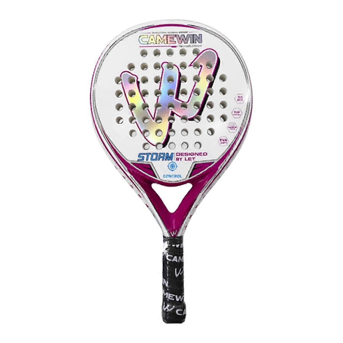 Paddle Racket Adult Prefessional Carbon Fiber Soft EVA Face Tennis Paddle with Racket Bag