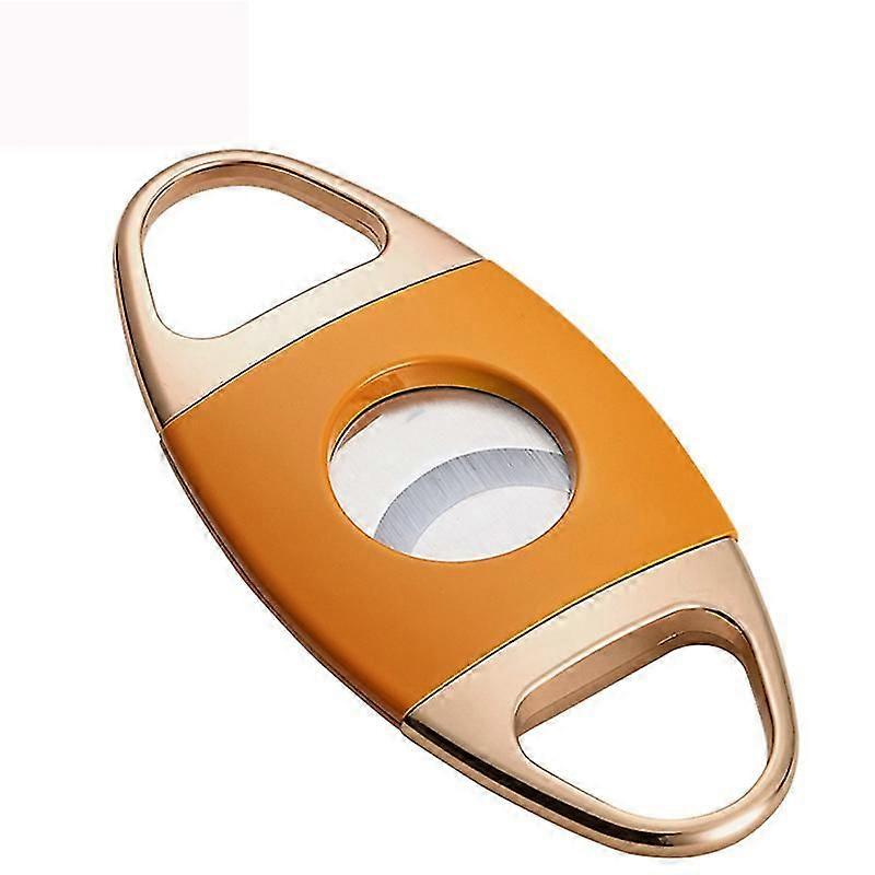 Oranssi ja kultainen väri ruostumaton teräs sikarileikkuri