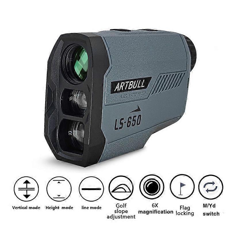 Golf Laser Rangefinder for Hunting Flag-Lock Slope Pin Laser Distance Meter Telescope 1000m 650m