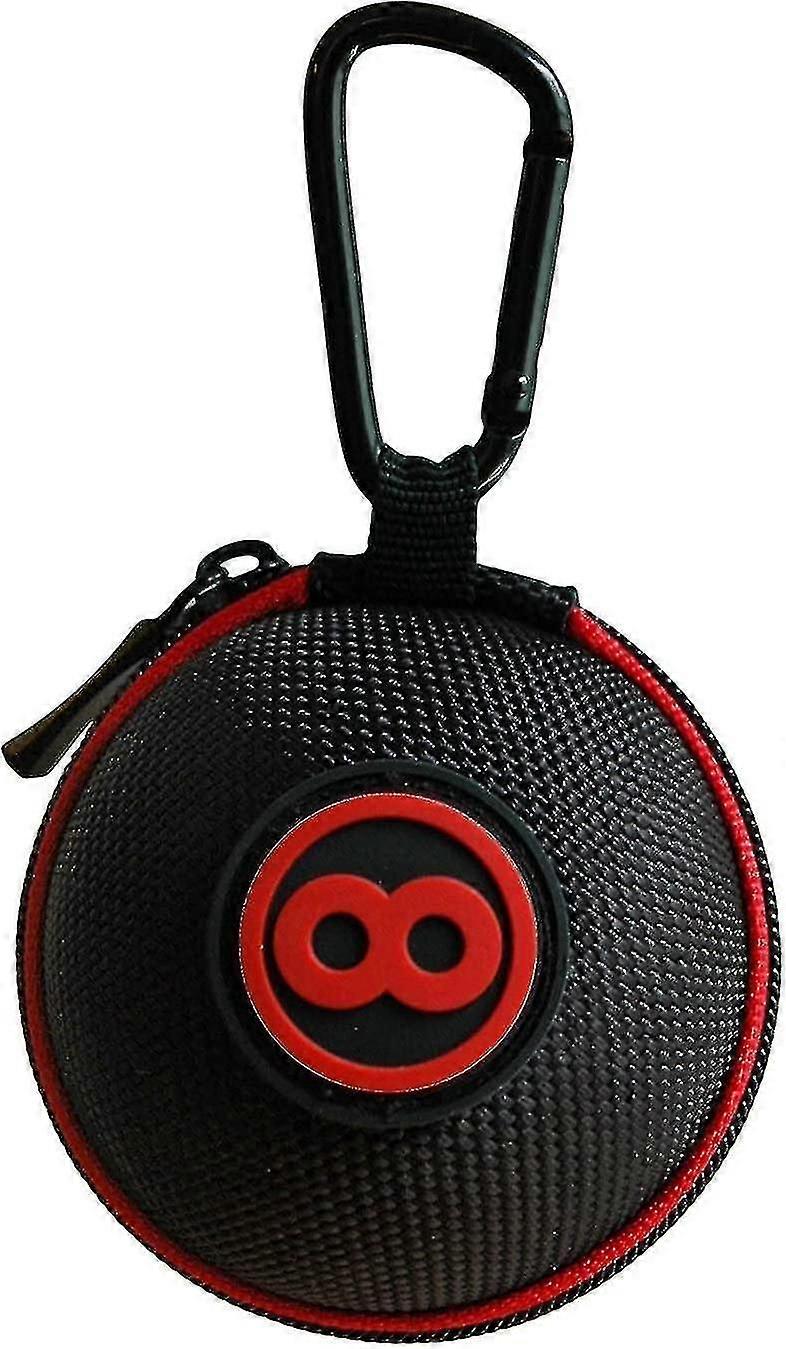 2023 Rouge/noir - Étui à billes de queue à clipser, Sac à billes de queue pour attacher des boules de queue, Boules de billard, Boules de billard