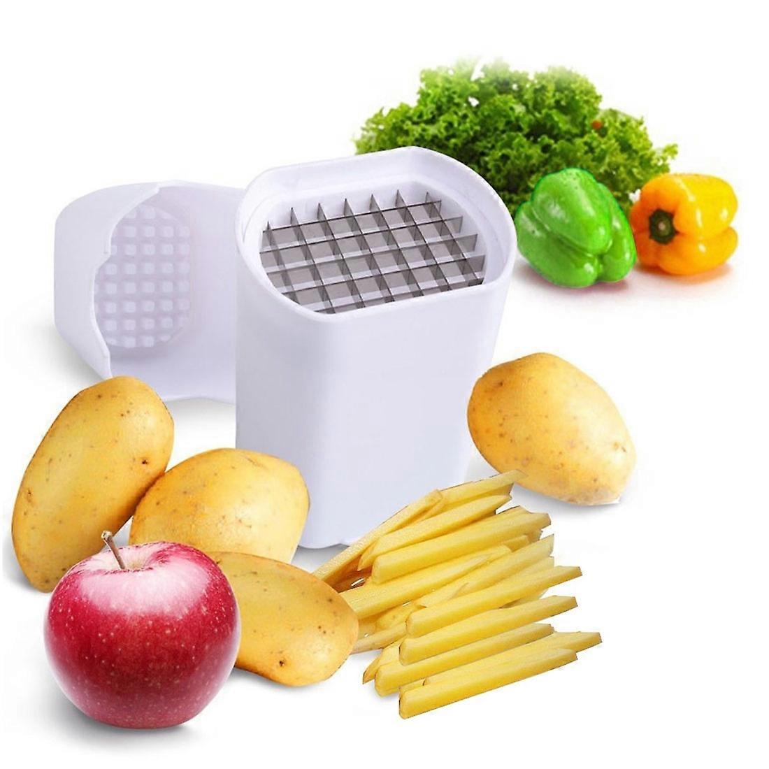 Kitchen Gadget Multi-function Potato Slicer(White)