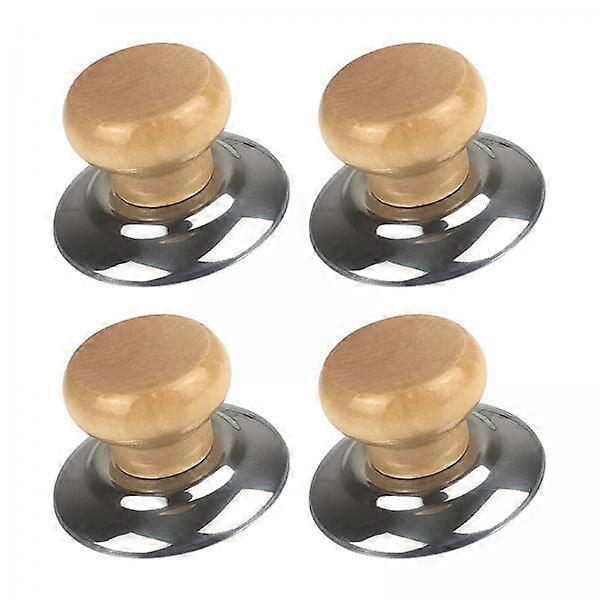 2xUniversal Lid Handle 4 Packs Cooker Pot Caps Pots Lid Knobs for Frying Pan