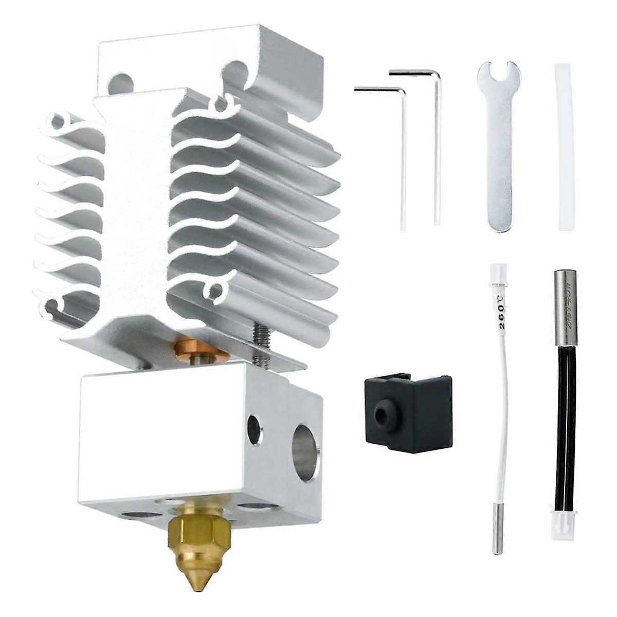 Hotend Kit for 3 V3 SE Heating Block Kit Bimetallic Throat High Temperature Print Head for Ender3 V