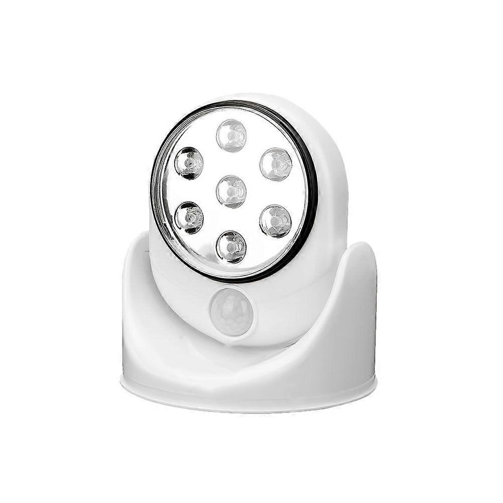 180 Degree Rotation Led Light PIR Motion Sensor Corridor Light Garden Lamp Bedroom Nightlight for Home without Batteries