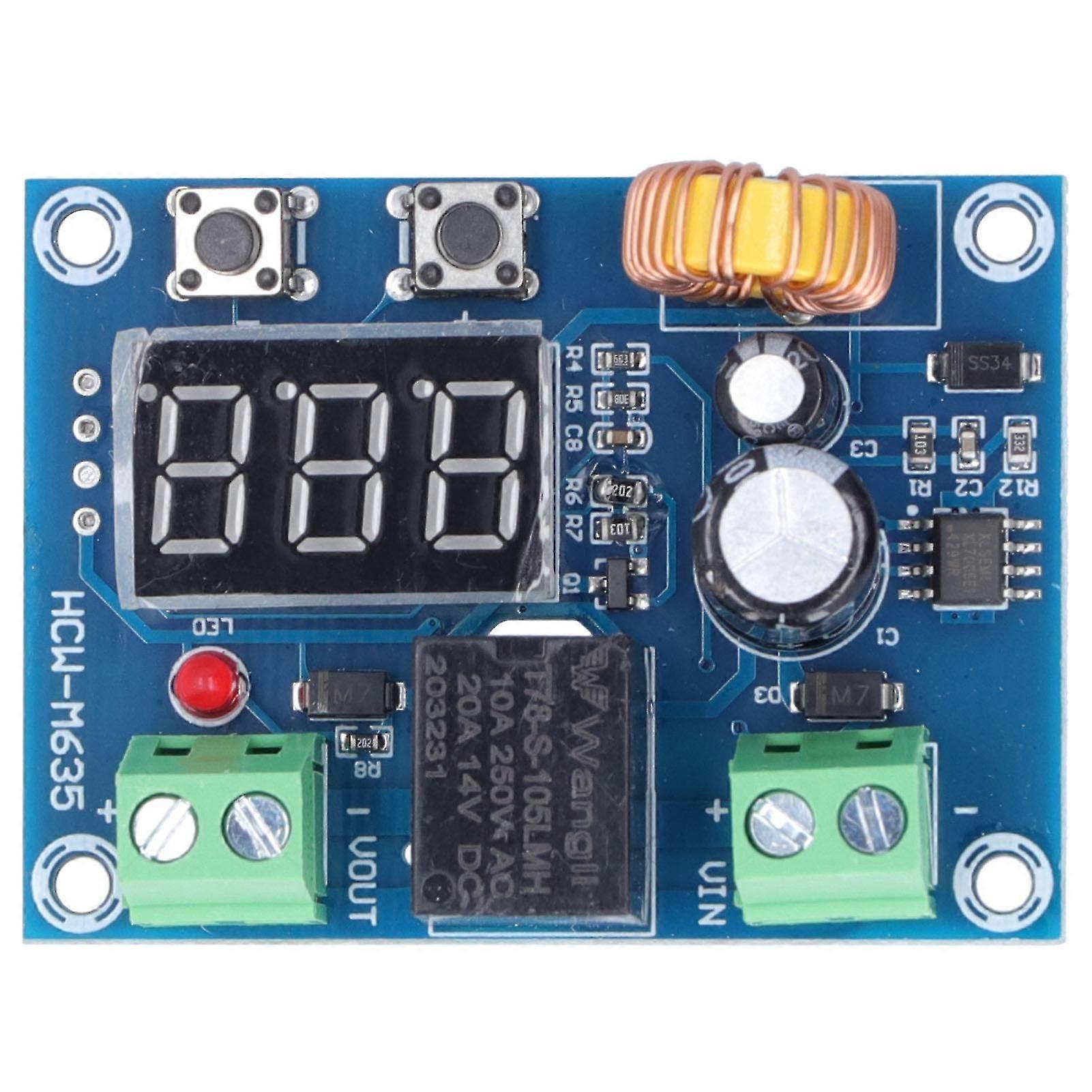 Voltage Protection Module DC 1236V Over Discharge Low Voltage Disconnect Battery Protection Board