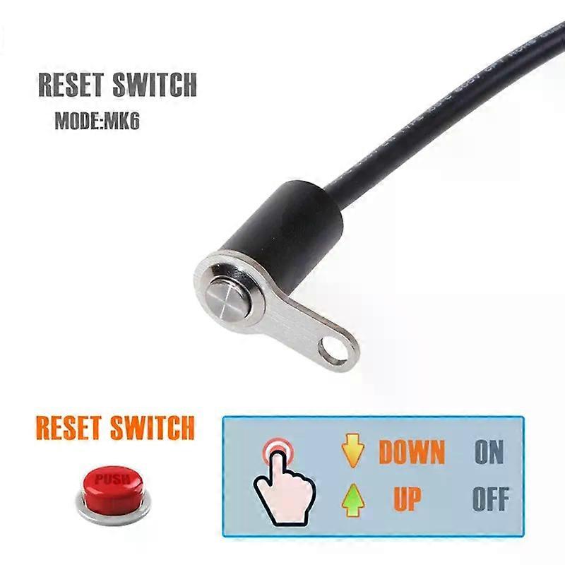 12V Universal Motorcycle Handlebar Reset Switch Button Engine ON-OFF Waterproof
