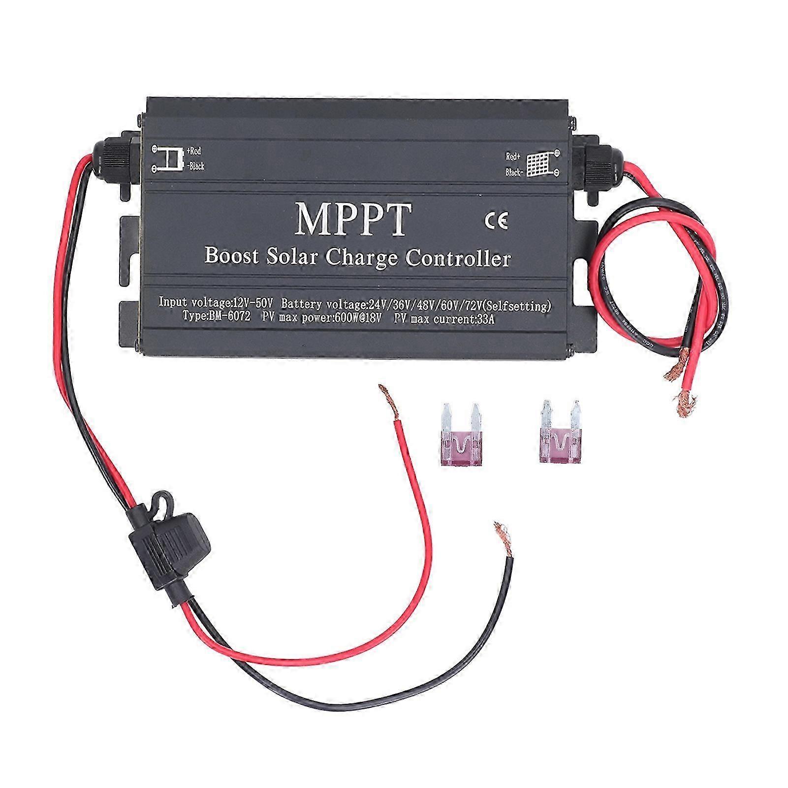 Boost MPPT Solar Charge Controller 24V 36V 48V 60V 72V Electric Vehicle Charging Voltage Regulator