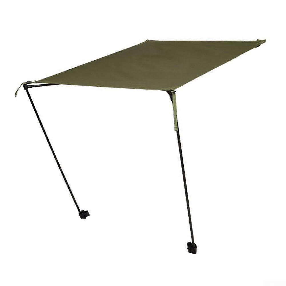 StrandkorbMarkise 420D Polyester Waterproof SPF 50 UV Protection Green