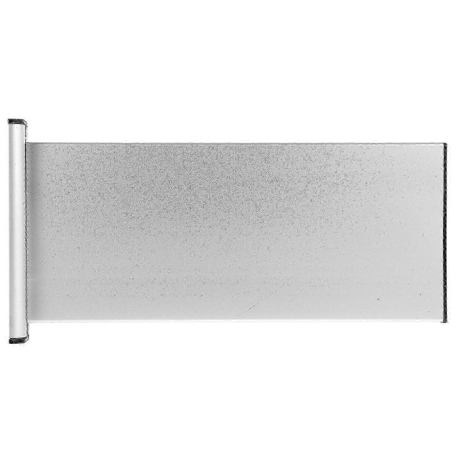 Blank Double-sided Name Plate for Offices, Aluminium Alloy Door Name Tag Suitable for Various Brands