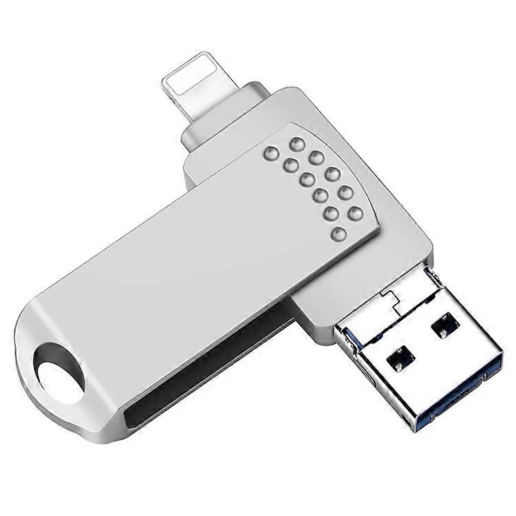 RICHWELL 512GB 3 in 1 USB 3.0 Flash Drive Large Capacity Memory Stick Compatible For iPhone Android