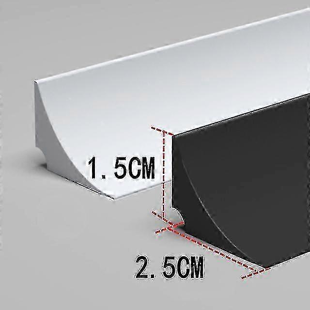 3M 厨房台面、浴室淋浴坝硅胶止水条,300cm 黑色