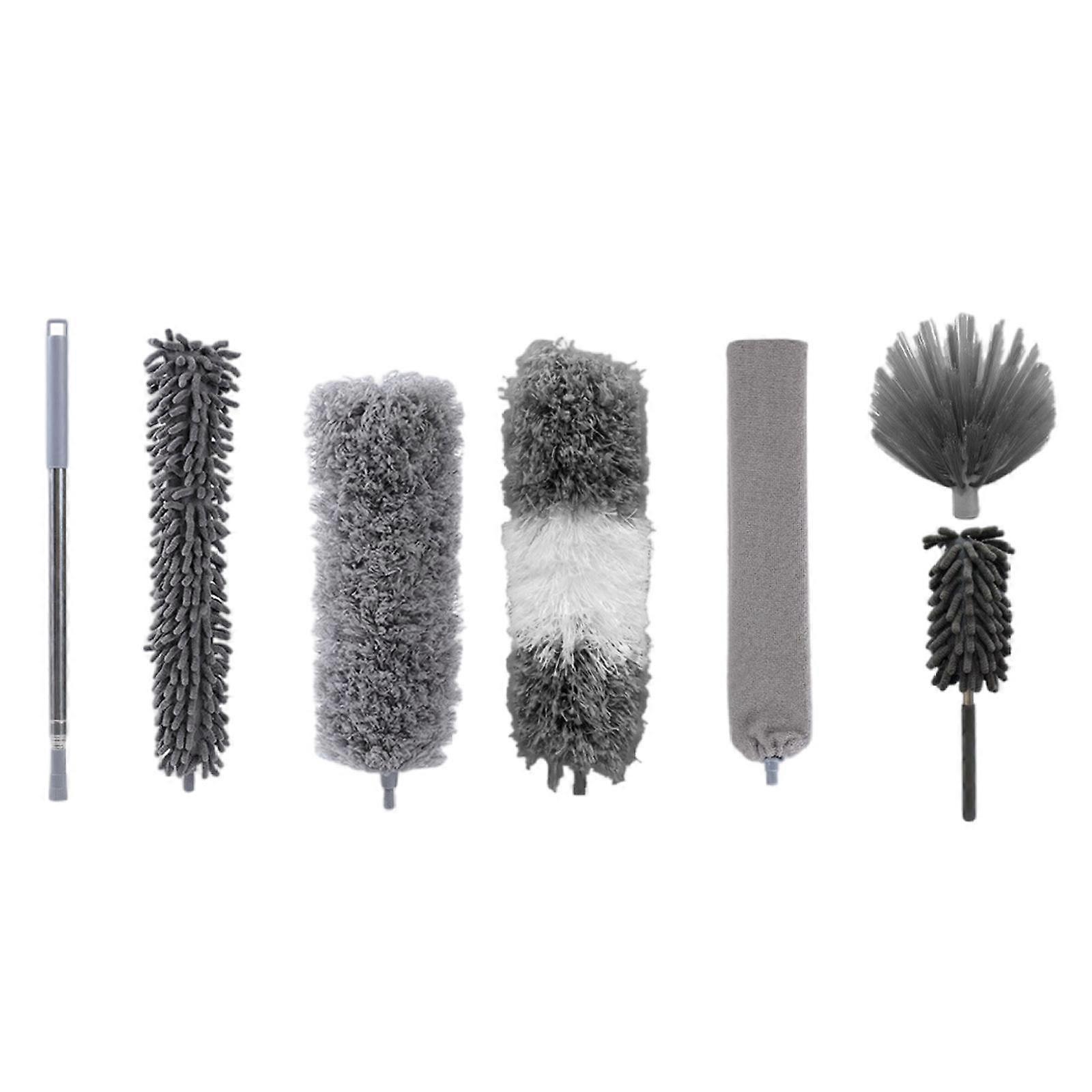 Extendable Handle Cleaner Duster Brush Brush Bristles for Reusable Removable