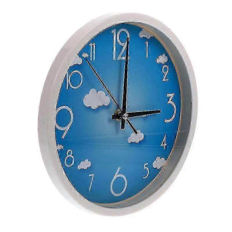 23X23x5cm Assorted Color Wall Clocks Creative Clock Modern Wall Mounted Clock Home Hanging Clock Wit